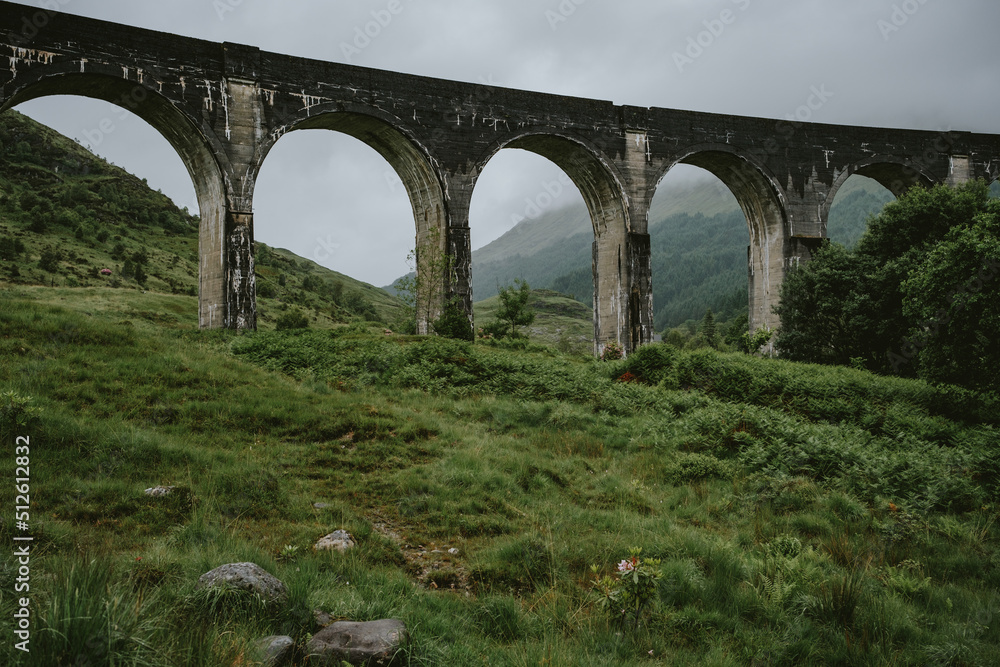 Fototapeta premium old bridge over the river