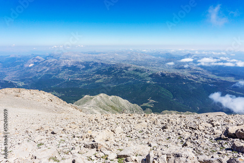 Scenic views of Dedegöl Dağları (2 975m/9 760ft a.s.l.) is a mountain, which offer rock climbing and hiking adventures in an alpine setting, Aksu, Isparta, Turkey photo