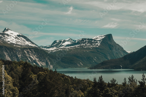 lake in the mountains