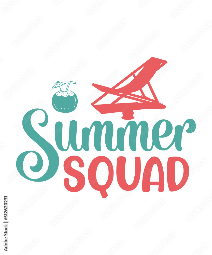 Vetor de Summer Beach Bundle SVG, Beach Svg Bundle, Summertime, Funny ...