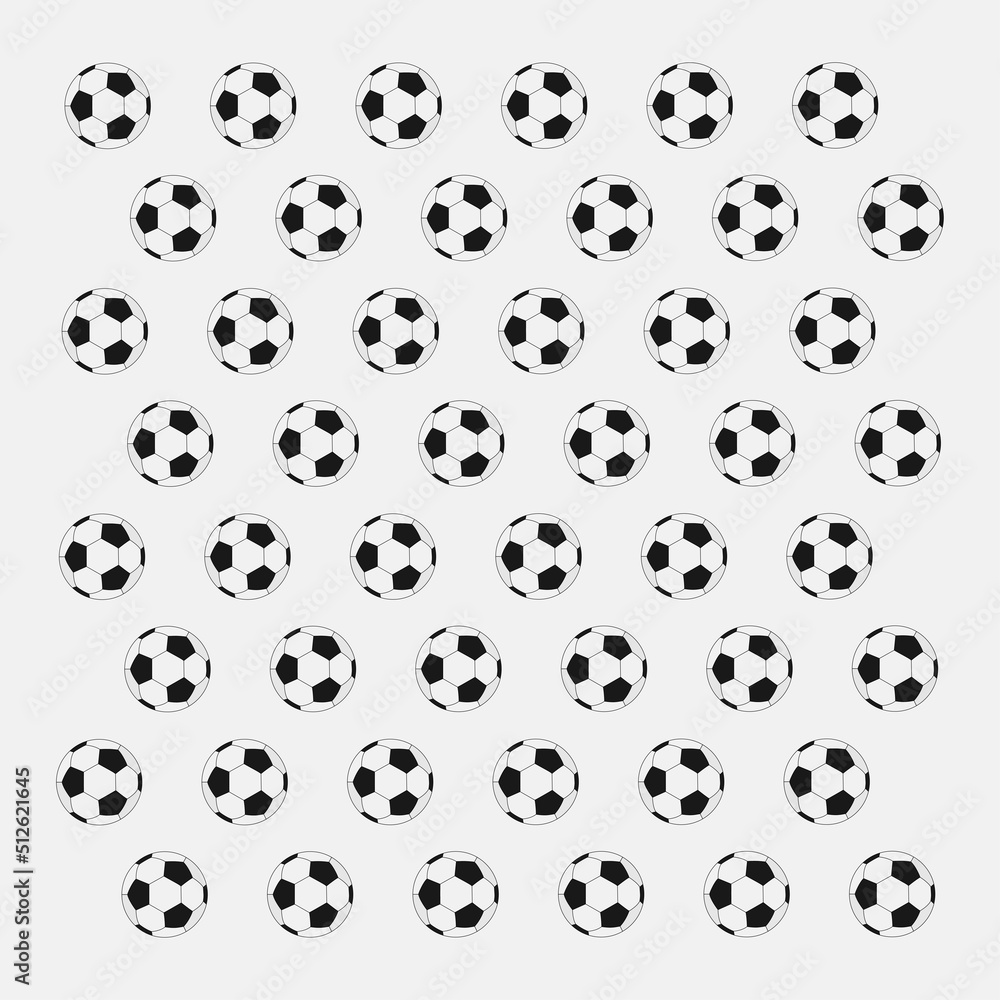 Soccer ball on a white background. Vector illustration. Soccer ball on a white background. Vector illustration.