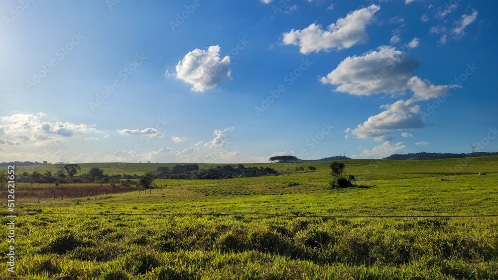 vista de fazenda no interior do brasil vista de fazenda no interior do brasil