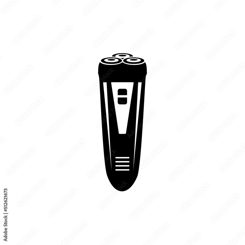 Shaver knife razor icon logo design Shaver knife razor icon logo design