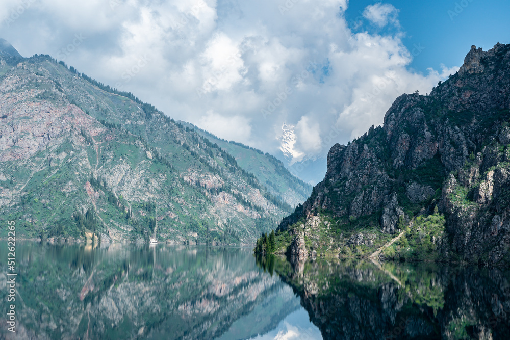 Beautiful mountain lakes, Sura Cheleg Reserve, Kyrgyzstan