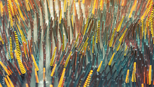 Waving optical fiber tubes ...