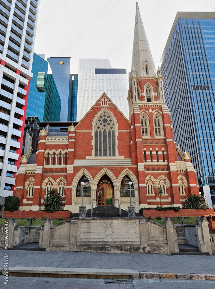 Methodist Albert Street Uniting Church-Albert and Ann streets corner. Brisbane-Australia-002