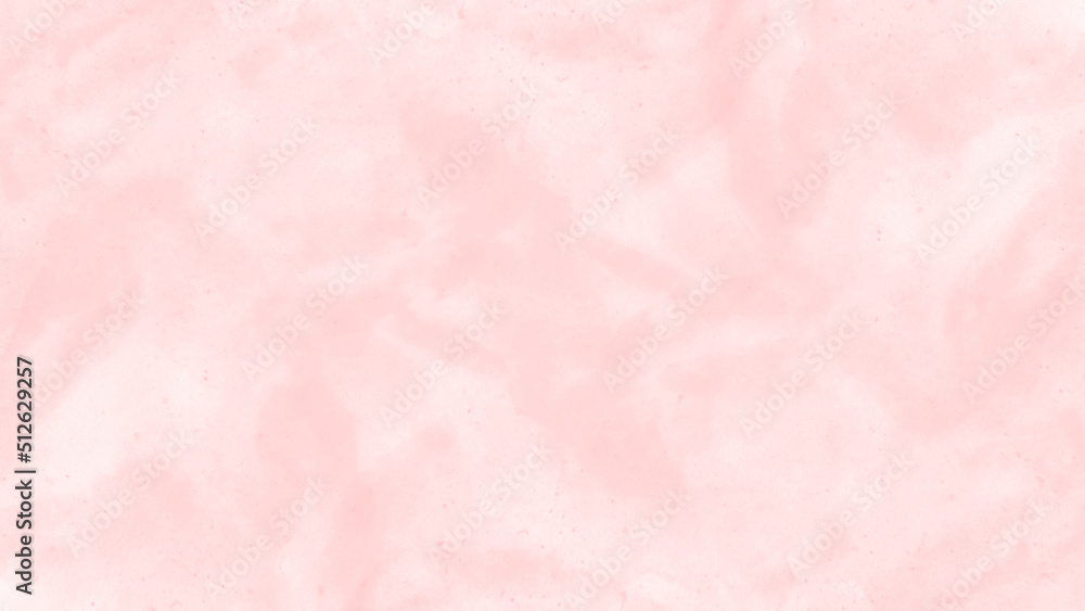 Pink background with focus. Pink watercolor background. Abstract Pink watercolor background texture, Soft blurred abstract pink roses background. Watercolor painted background. Brush stroked painting.