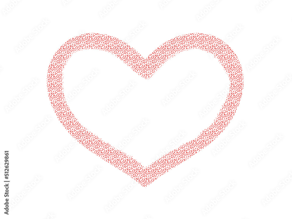 Frame Heart Background
