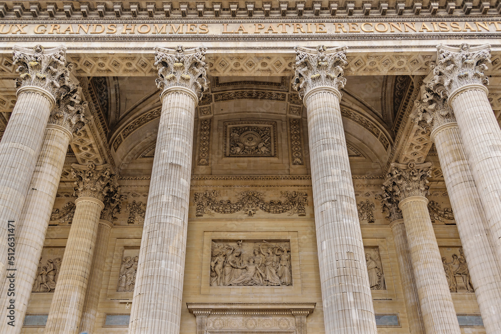 Fototapeta premium Le Pantheon Building, Paris, France