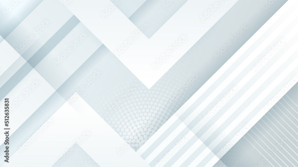 Abstract white geometric shape with futuristic concept background Abstract white geometric shape with futuristic concept background