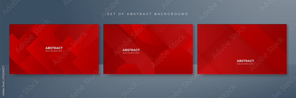 Fototapeta premium Abstract red background
