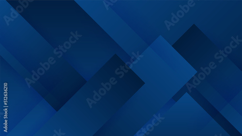 Modern dark blue abstract background. Vector abstract with science, futuristic, energy technology concept over dark blue background. Blue business presentation background