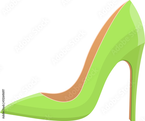 Photo High heel shoes clipart design illustration