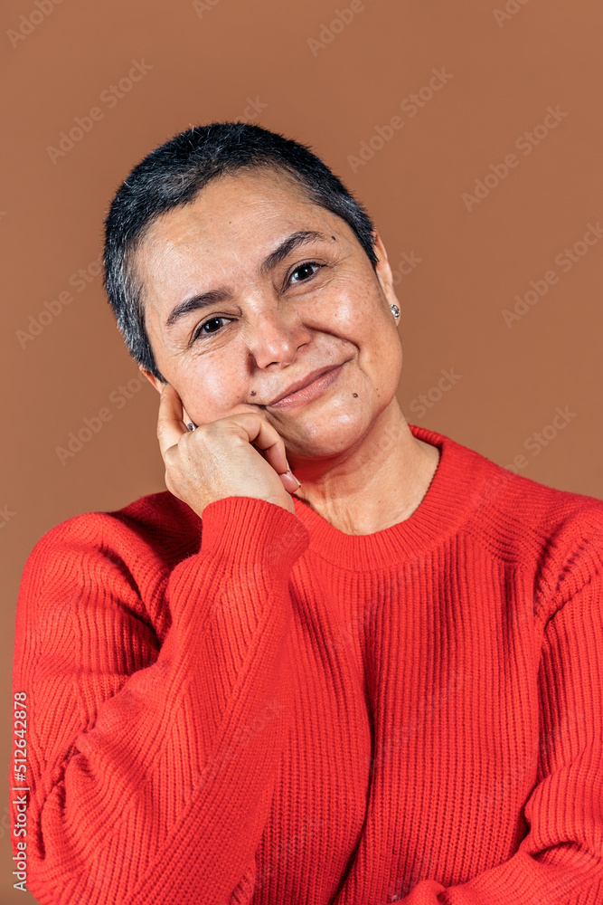 Happy Boomer Woman Portrait