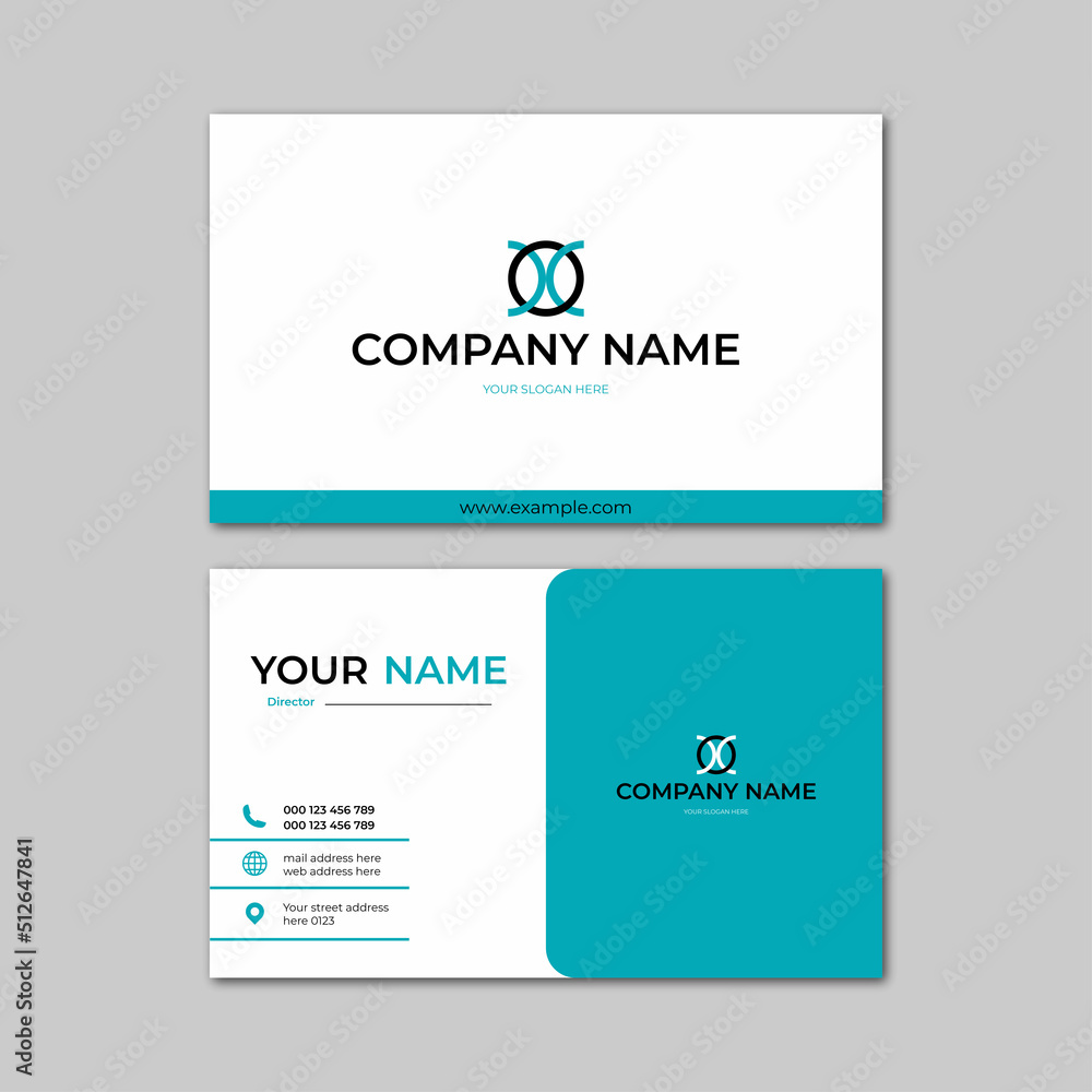 business card template modern elegant vector business card template modern elegant vector