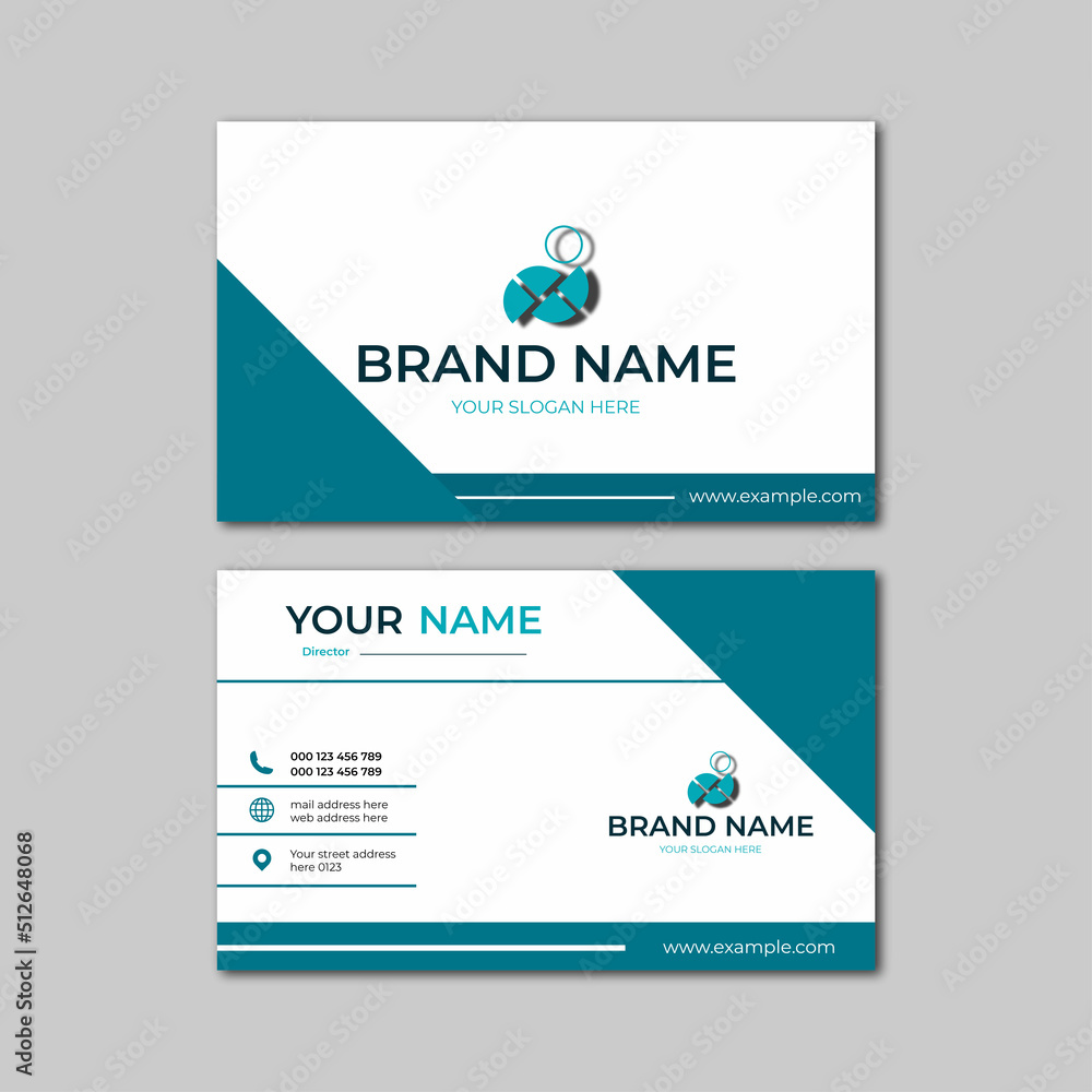business card template modern elegant vector business card template modern elegant vector