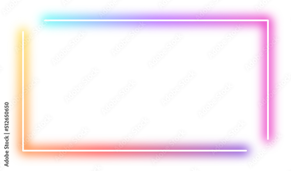 neon two tone rectangle frame
neon two tone rectangle frame