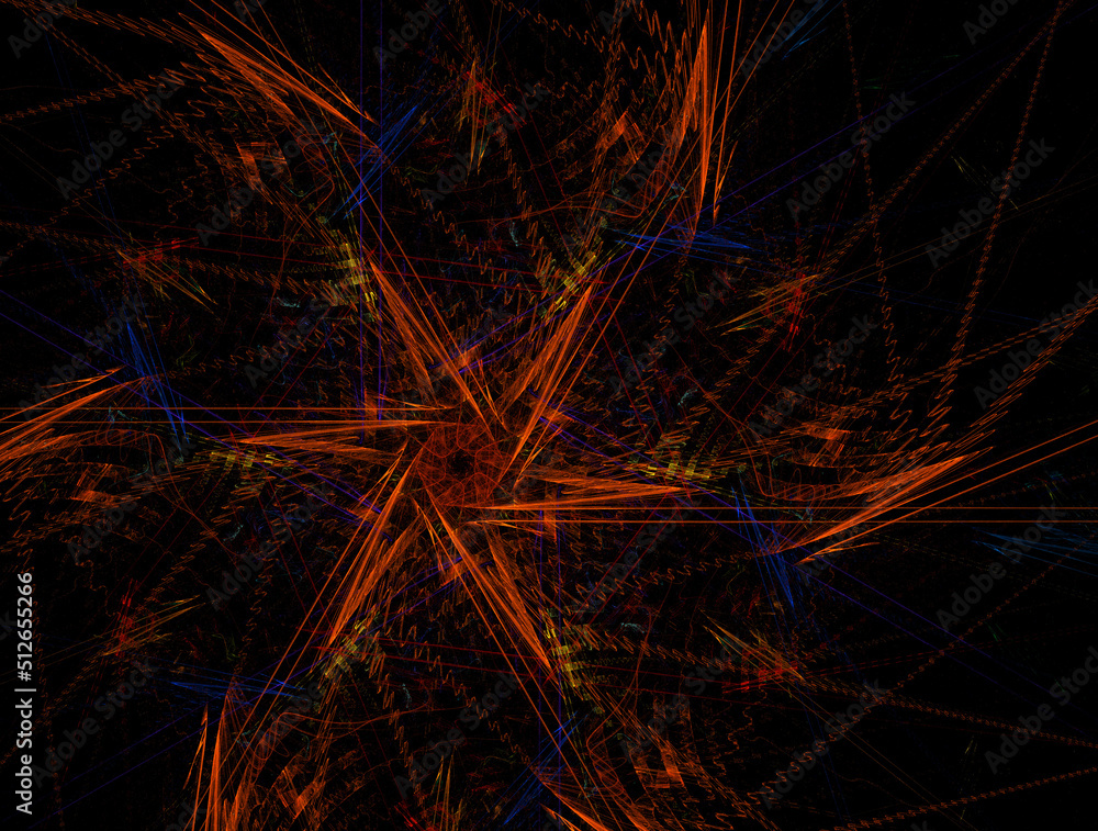 Imaginatory fractal abstract background Image Imaginatory fractal abstract background Image