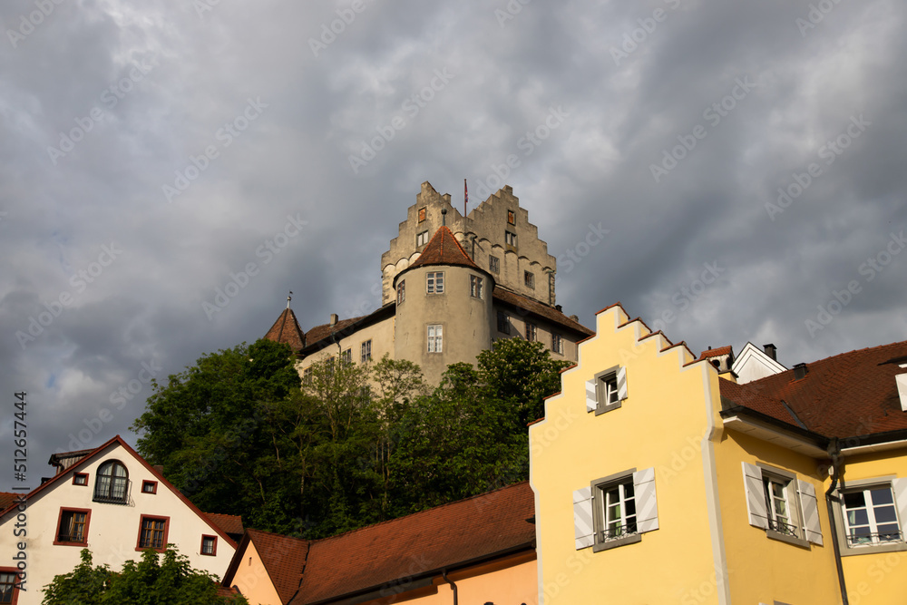 Historical city of Meersburg, Lake Constance, Germany