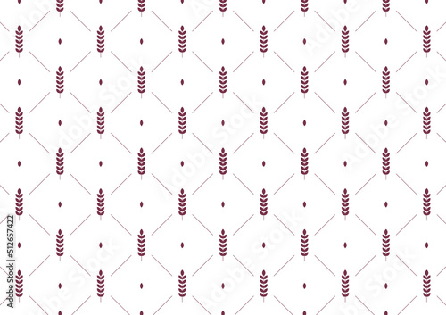 Wheat pattern wallpaper. oat symbol. free space for text. rice sign. Rice pattern wallpaper.