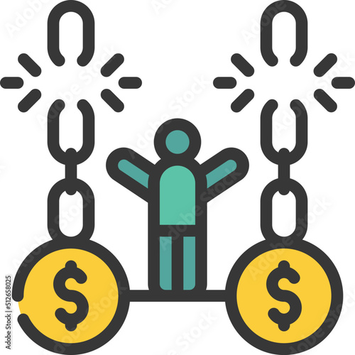 Financially Free Icon
