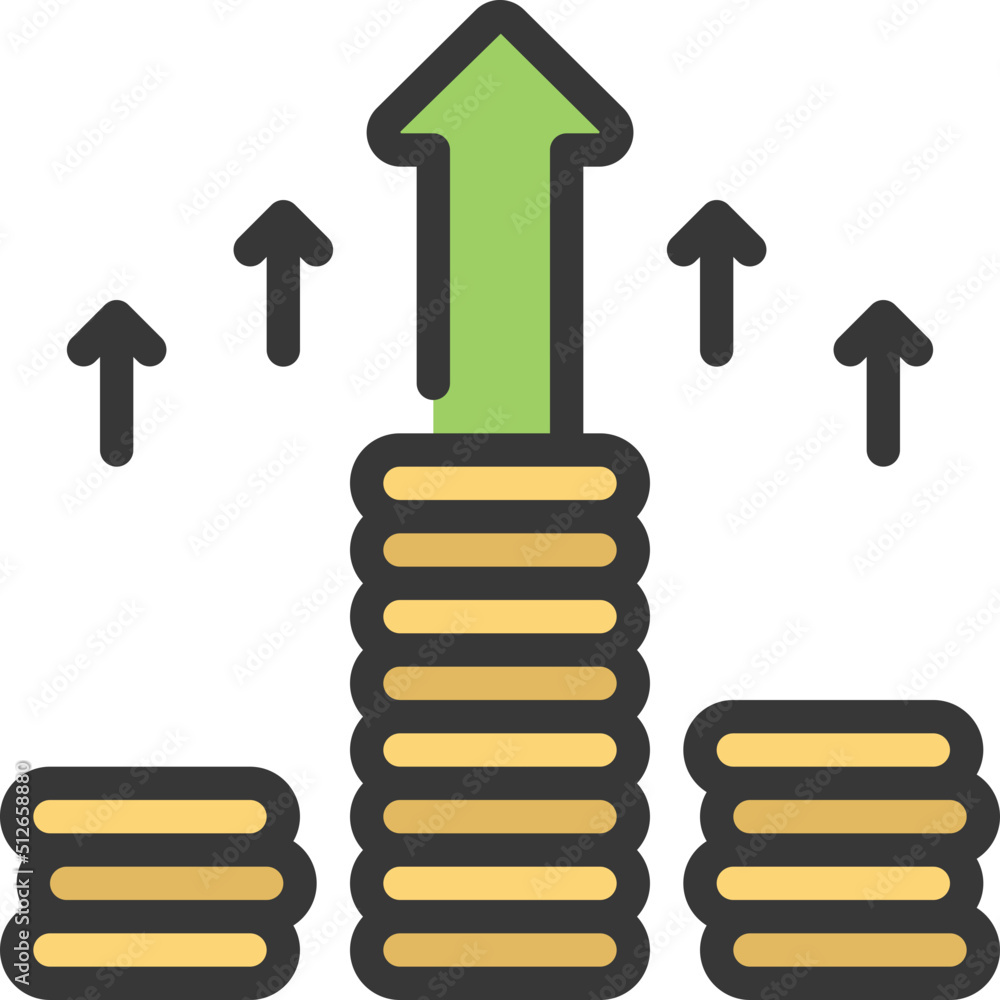 Wealth Growth Icon Wealth Growth Icon