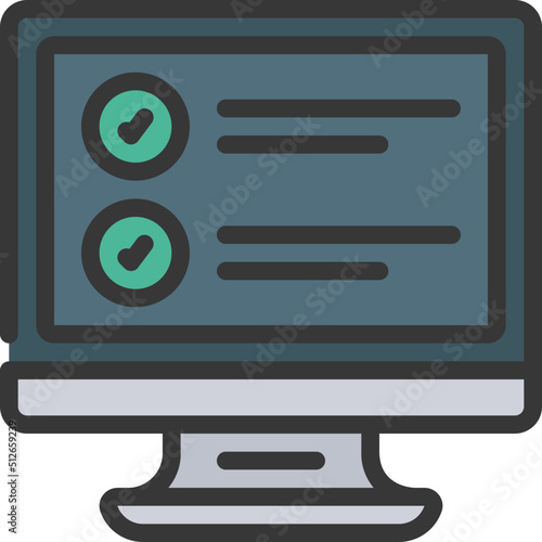 Computer Objectives Icon