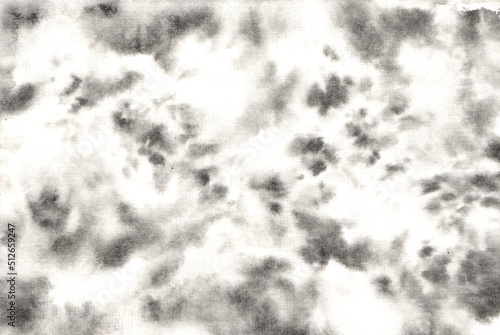 Tableau sur toile Black and white grunge texture