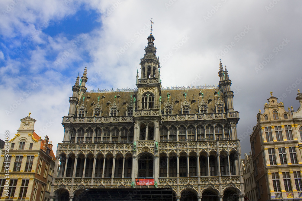 Museum of the City of Brussels (Musee de la Ville de Bruxelles) on the Grand Place in Brussels