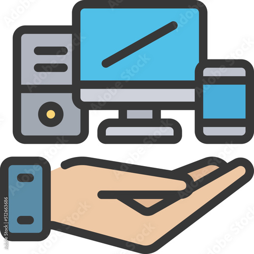 Universal Device Service Icon