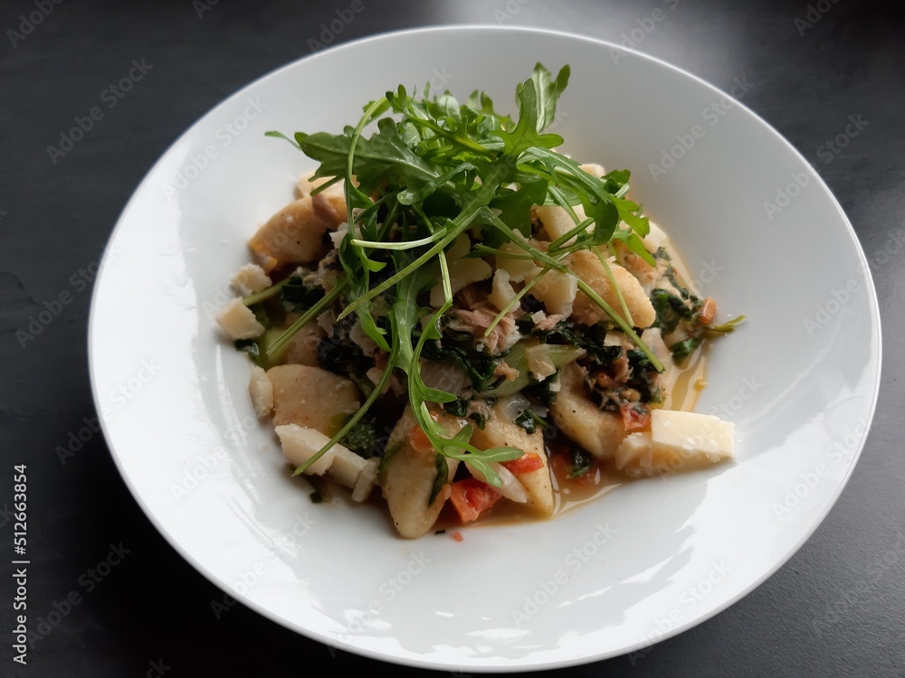 Gnocci with Tuna Gnocci with Tuna