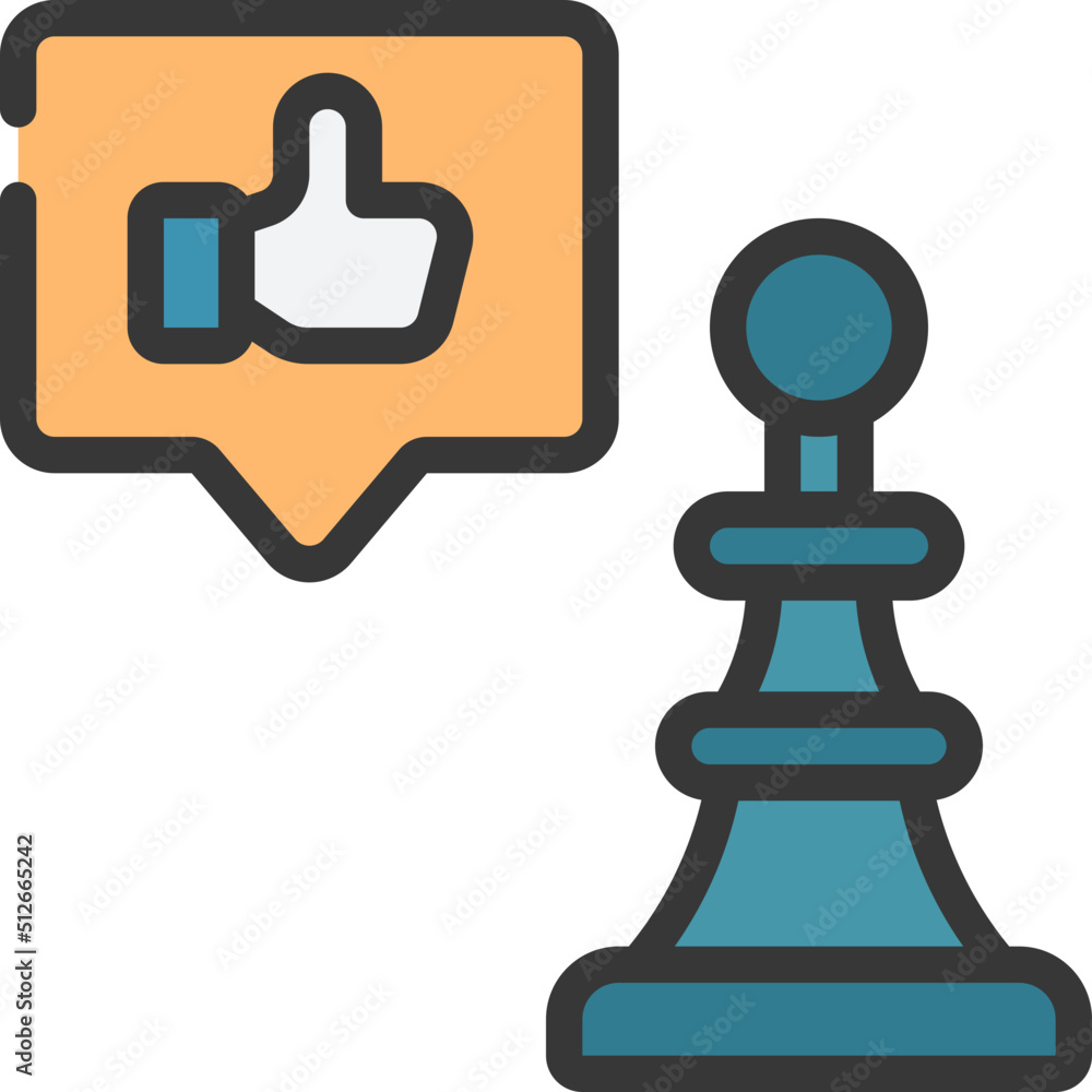 Social Strategy Icon Social Strategy Icon