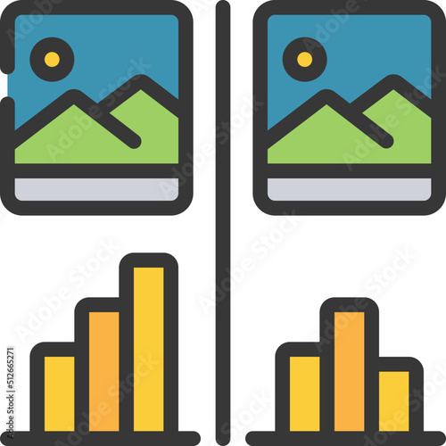 Image Split Testing Icon
