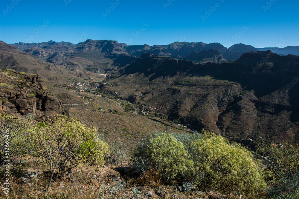 Gran Canaria mountains, Canary Islands, Spain, Europe	