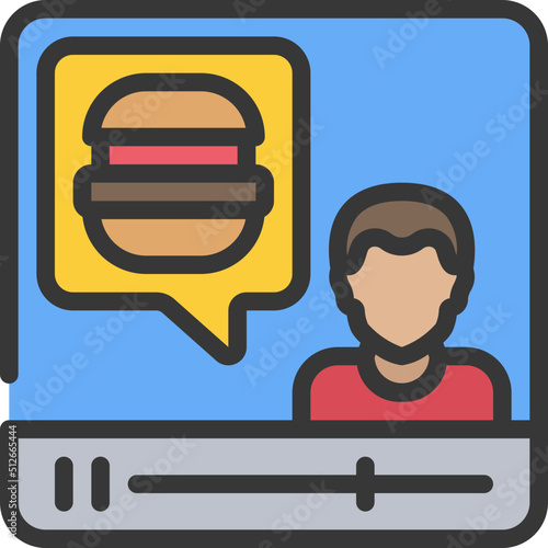 Food Video Icon