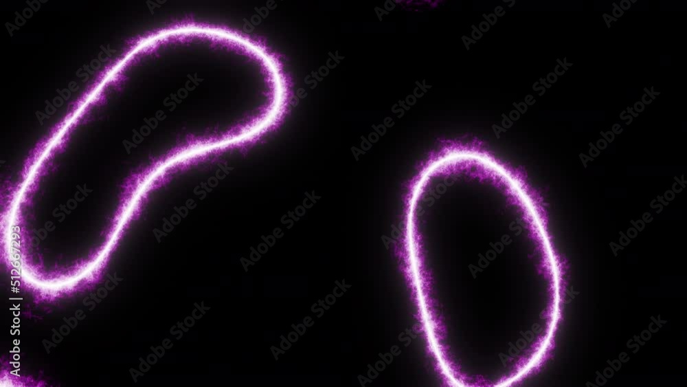 Fractal Lines Loop Purple Pink Animation Background Fractal Lines Loop Purple Pink Animation Background
