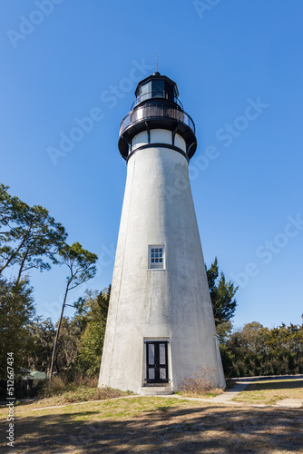 Amelia Island lighthouse, Florida, USA 