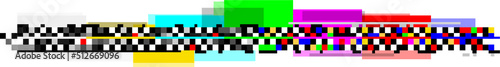 Glitch Effect TV Noise Screen Digital Bug Texture