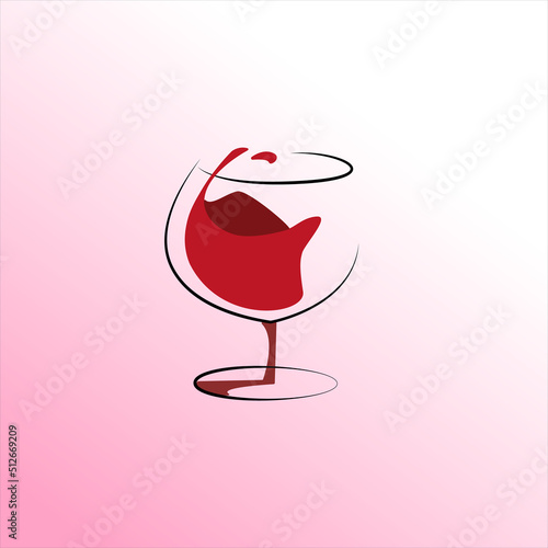 Glass of wine