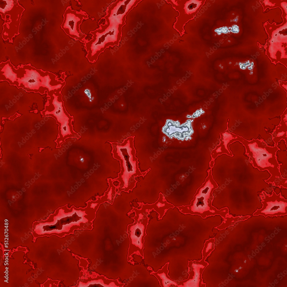 Fototapeta premium Texture, red blood cells flowing through vein