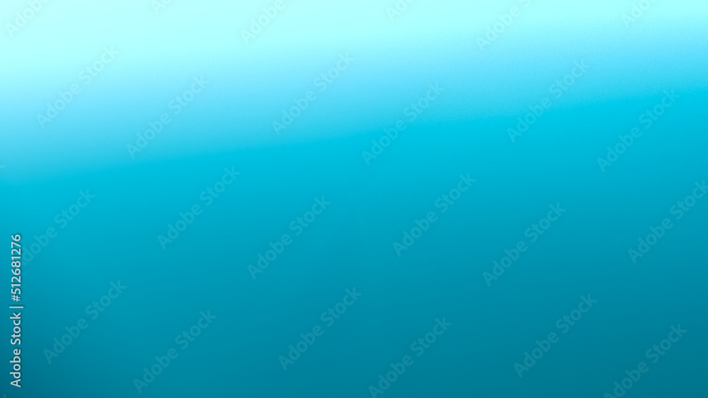 Obraz premium Turquoise blue background for advertising or text. The background is turquoise. Turquoise background for design. 3D rendering.
