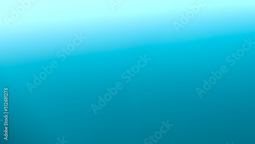 Turquoise blue background for advertising or text. The background is turquoise. Turquoise background for design. 3D rendering.