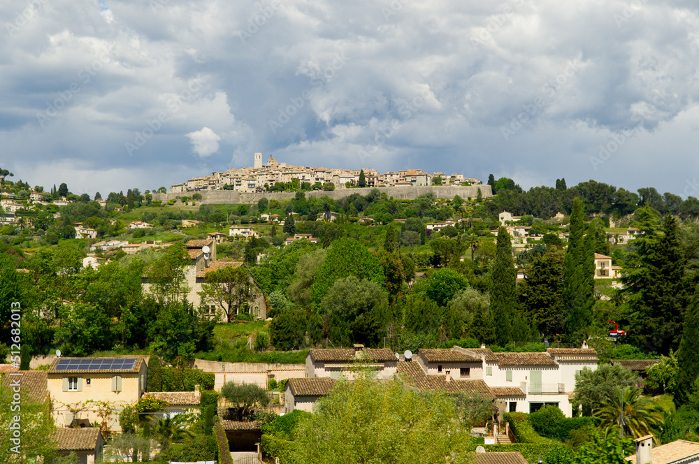 Obraz premium Saint-Paul de Vence in the South of France