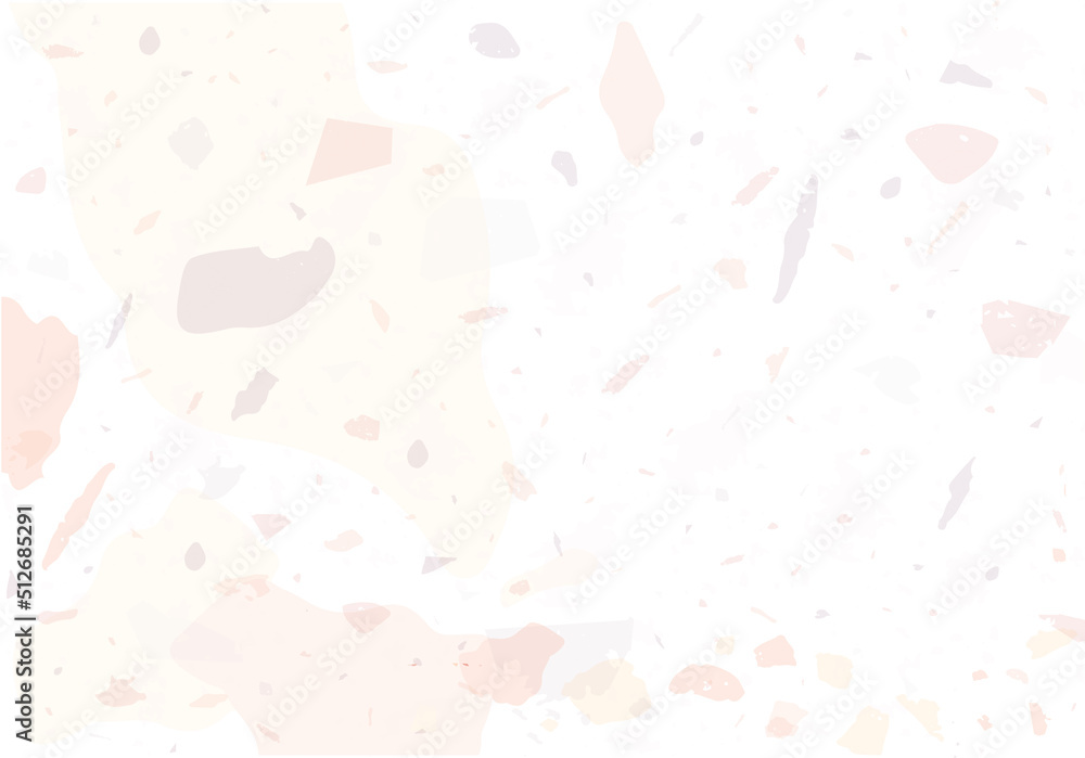 Terrazzo modern abstract template. Pink texture Terrazzo modern abstract template. Pink texture