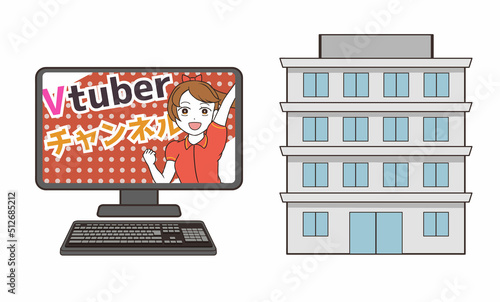 Vtuberと会社