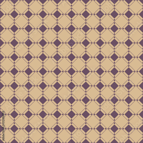 seamless vector pattern consisting of cubes with different sizes