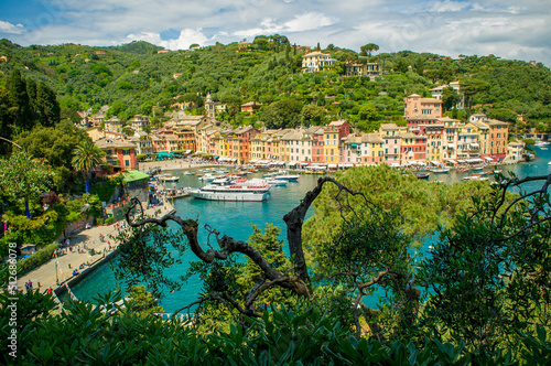 Portofino on the Ligurian Coast of Italy.