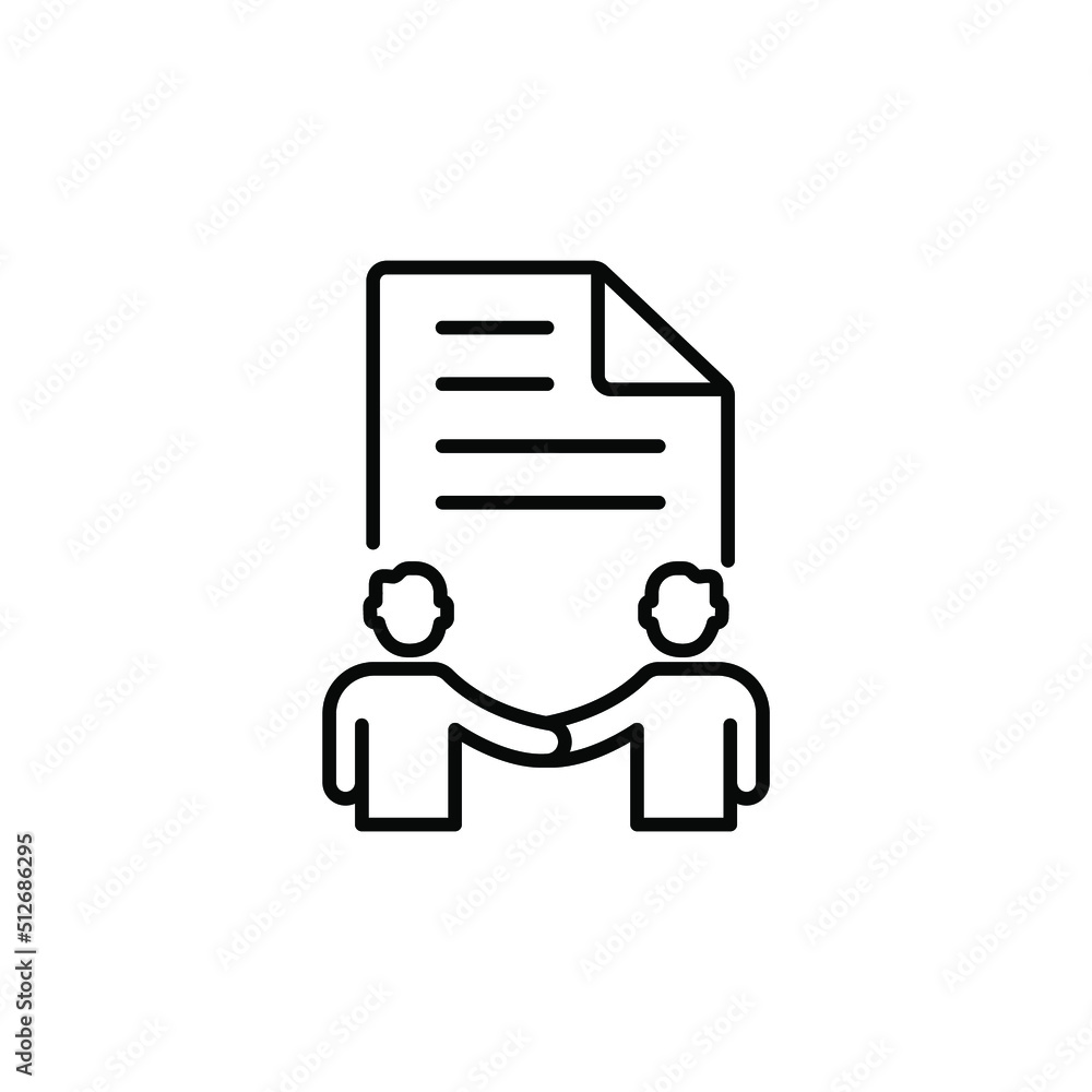 agreement icons symbol vector elements for infographic web agreement icons symbol vector elements for infographic web