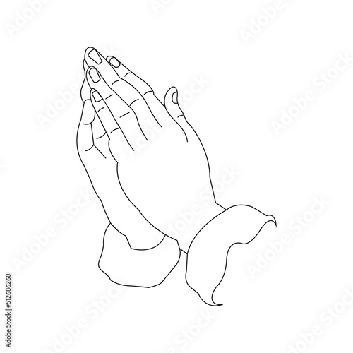 hands in prayer