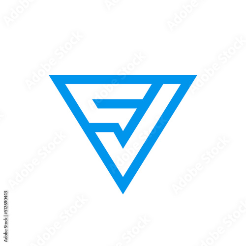 Free Download Initial letter CV or VC logo design, creative monogram logo, triangle shape logo - GFXLoad